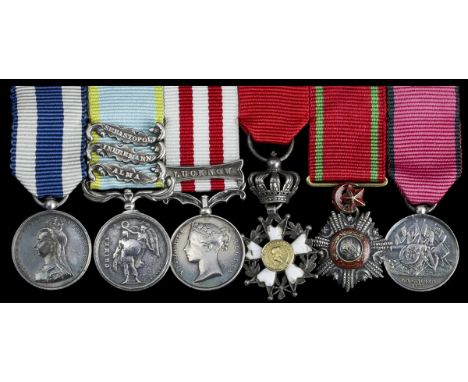 (x) The named group of six miniature dress medals worn by Lieutenant-Colonel Sir Gustavus Hume, 38th Foot.1887 Jubilee, silve