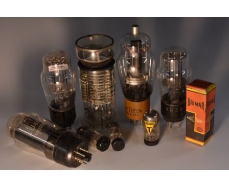 Vintage Wireless - a collection of valves, various types and manufacturers, Ediswan, etc (qty)