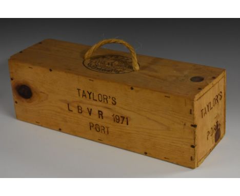 Taylor's Late Bottled Vintage Reserve 1971 Port, cased en suite (unopened) 
