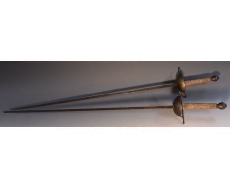 An Austria/Hungarian Innsbrook ivory hafted dagger, the 23cm blade engraved with crown and double headed eagle, brass and lea