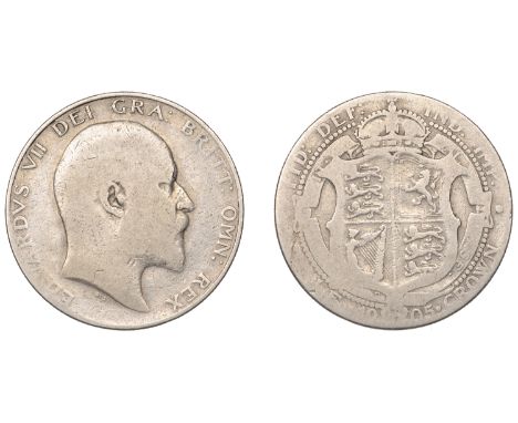 Edward VII (1901-1910), Halfcrown, 1905 (ESC 3571; S 3980). Fair, rare £90-£120