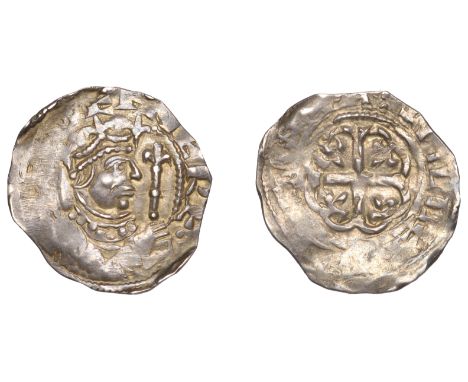 Stephen (1135-1154), Penny, Cross Moline type [BMC I], Canterbury, Willem, pillel[––]canta: 1.52g/9h (Mack 6f; N 873; S 1278)
