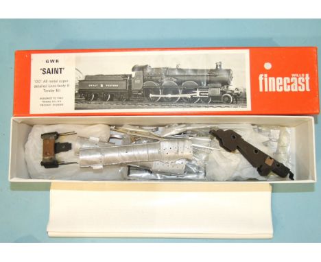 OO gauge, Wills Finecast model kit: GWR 'Saint' 4-6-0 locomotive, (boxed, unchecked). 