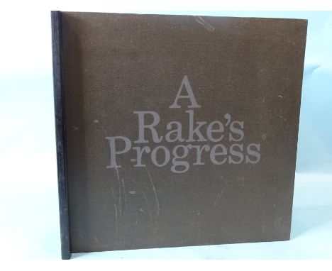 Posner (David), A Rake's Progress, illus: David Hockney, errata page, cl bds, 4to, 1st Edn 1962. 