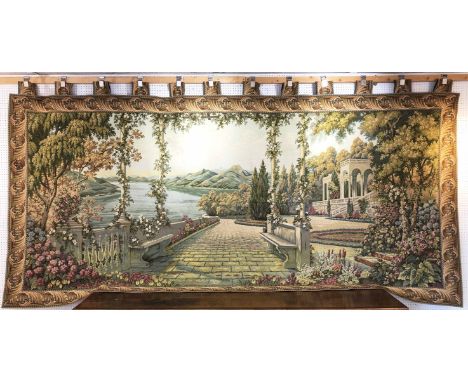 FINE VERDURE DESIGN TAPESTRY, 351cm x 173cm.