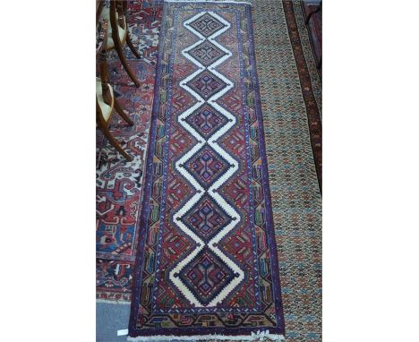 A Persian Brojerd runner, 287 x 82 cm