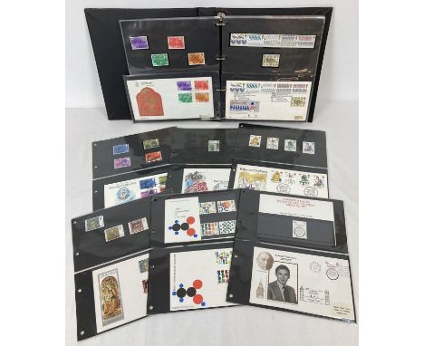 A folder of British first day covers and corresponding mint stamp sets dating from 1974-1979. To include: British Dogs, Shire