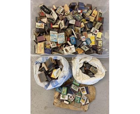 Phillumeny Collection - a quantity of assorted vintage matchboxes and matchbooks. 