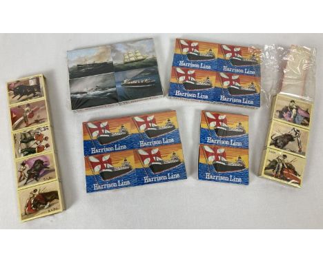 Phillumeny Collection - A quantity of sealed vintage matchbox multi-packs. 3 x Harrison Line Shipping advertising 4 packs (to