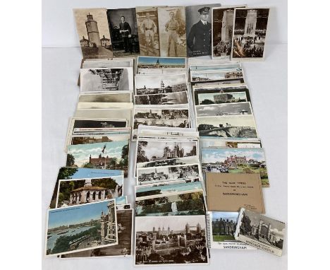 Approx. 130 assorted Edwardian and Vintage postcards together with 5 card books/folders. Cards to include: Norfolk, London an