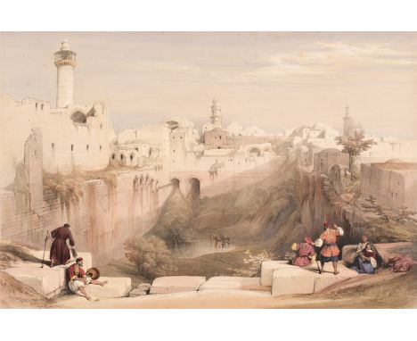 * Roberts (David, 1796-1864). A collection of 10 lithographs of Egypt and the Holy Land: Jerusalem, Greek Church of the Holy 