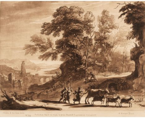 Earlom (Richard). Liber Veritatis, or, a Collection of Two Hundred Prints after the original designs of Claude Le Lorrain, in