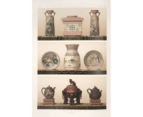 Audsley (George Ashdown, &amp; James Lord Bowes). Keramic Art of Japan, 2 volumes, 1st edition, Liverpool &amp; London; Publi