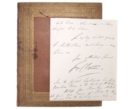 Oxenden (George Chichester). Poems, &amp;c., 1st edition, London: H. Fisher, Son, and Co. Printers, 1829, wide margins, verso