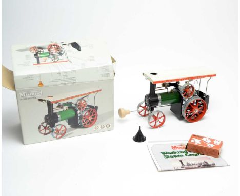 A Mamod Steam Tractor, in box, with fuel tablets, seemingly unused. 