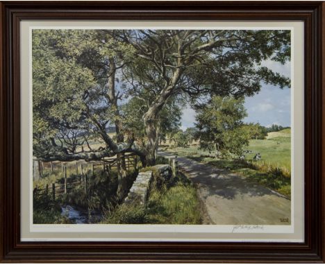 * JAMES MCINTOSH PATRICK LLD RSA ROI ARE (SCOTTISH 1907 - 1998), THE OLD OAK limited edition print, signed and numbered 215/8