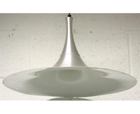 A Fog & Morup style semi-pendant ceiling light.