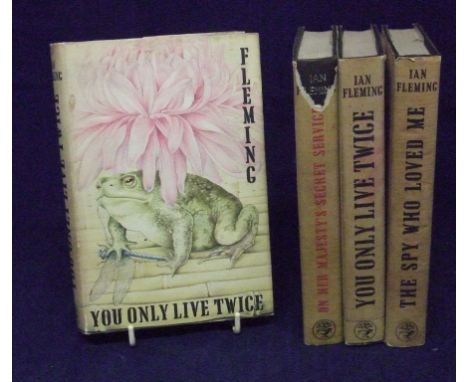 Ian Fleming. You Only Live Twice pub. Jonathan Cape, 1964, first edition in a dust wrapper together with another copy, second