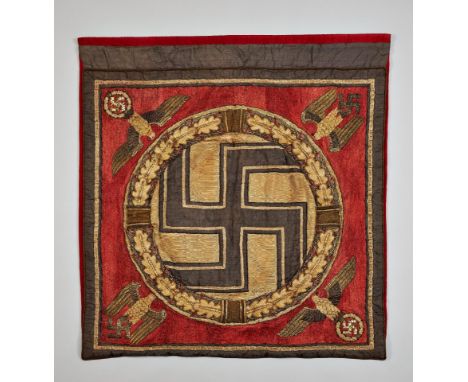 Deutsches Reich 1933 - 1945 - Führende Persönlichkeiten des 3.Reiches : Führerstandarte.Bedeutende großformatige Führerstanda