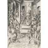 Israhel Van Meckenem – Christus vor Annas