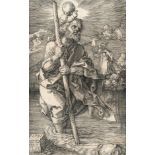Albrecht Dürer – Der heilige Christophorus, nach rechts schauend