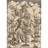 Albrecht Dürer – Johannes erblickt die sieben Leuchter