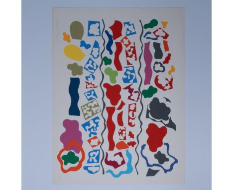 An original color serigraph on wove paper by artist Nadine Prado. Artists signature, date and edition number on lower edge: N