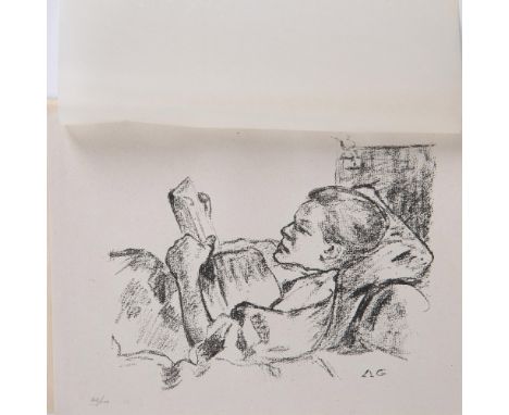 Antique double engravings on paper after French Impressionist artist Armand Guillaumin. This unpublished work was for the lim