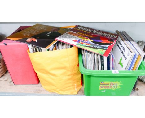 A quantity of long playing records 