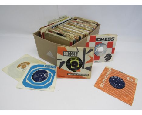 A collection of predominantly 1950s and 1960s 7" singles, various Rock n Roll, Rockabilly, Jazz, Blues, Country and Folk titl