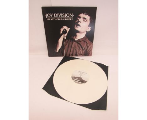 JOY DIVISION: 'I'm Not Afraid Anymore' LP on white vinyl, limited edition 215/300 (Casino Records Entertainment, vinyl and sl