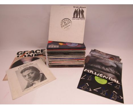 A collection of Funk, Soul, Disco, Hip-Hop, House and other 12" singles including Andre Lee, Leo II, Ce Ce Rogers, L.J. Hamil
