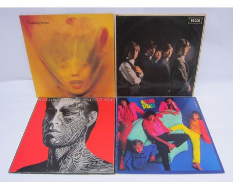 THE ROLLING STONES: Four LPs to include 'The Rolling Stones' (LK 4605, unboxed Decca labels, XARL-6271-1A / XARL-6272-4A matr