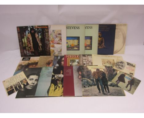 A collection of assorted Folk, Folk Rock and Singer Songwriter LPs to include BOB DYLAN: 'The Freewheelin Bob Dylan' original