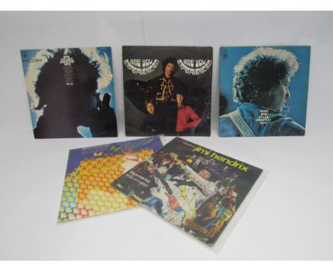 THE JIMI HENDRIX EXPERIENCE: 'Are You Experienced' LP (Track Record 612 001, vinyl G, sleeve G with tape repair), together wi