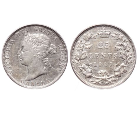 1887.  PCGS graded Very Fine-30.  Traces of light toning.  Lot #12548, Heritage auction sale.