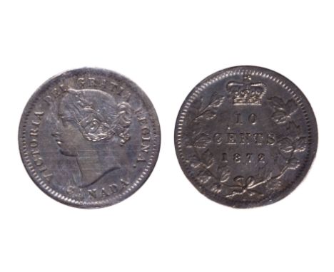 1872-H.  ICCS Very Fine-30.  Medium heavy attractive toning, with traces of light cleaning underneath.  A 'key' date.