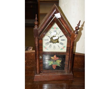 An American mantel clock (a/f)