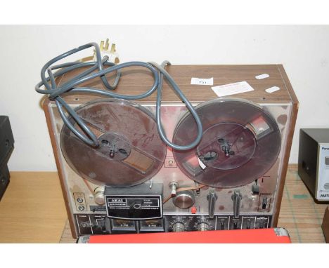 Akai vintage reel to reel tape recorder