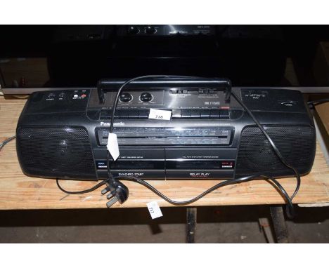 Panasonic RX-FT510 double cassette player