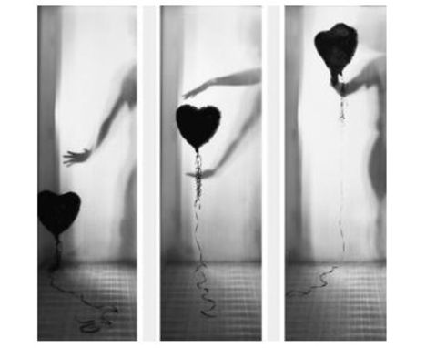 Roland Biermann - Apparitions 23Description: 3 Panel Tryptich; Photography on d-bond; Unframed; Circa 2000Visual Condition: G