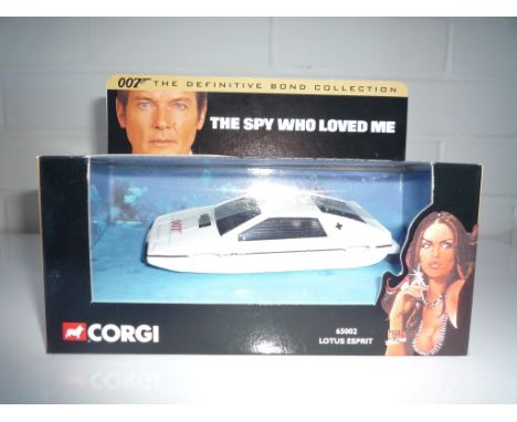 James Bond The Spy Who Loved Me Corgi (No. 65002) Lotus Esprit die-cast model car in box from The Definitive Bond Collection