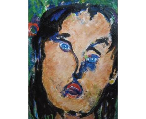 Rene Gallant - EmilieDescription: Signed Galant (lower right); Oil on canvas; Unframed; Circa 1973Visual Condition: GoodAppro
