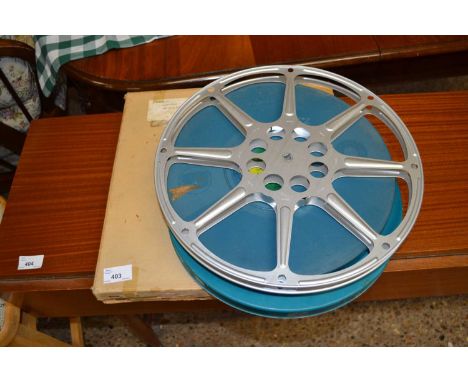 Group of vintage film reels