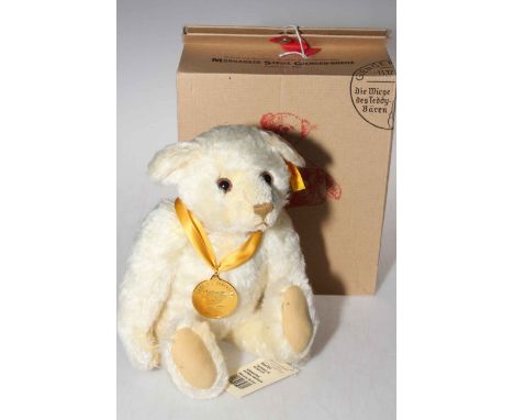 Steiff Millennium teddy bear with box.