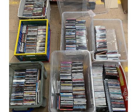 CD COLLECTION. Fantastic collection of around 600 x CDs. Titles / Artists include Death In Vegas, Red Hot Chili Peppers, Spir