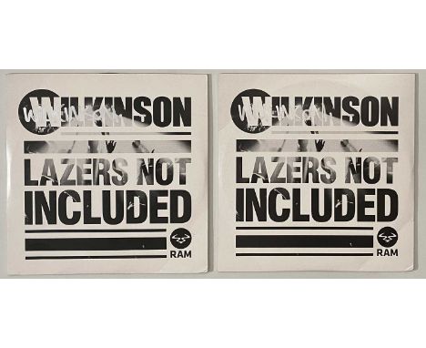 WILKINSON - LAZERS NOT INCLUDED 2x 12" (DRUM &amp; BASS - SIGNED - RAMMLP18). Two excellent signed copies of Lazers Not Inclu
