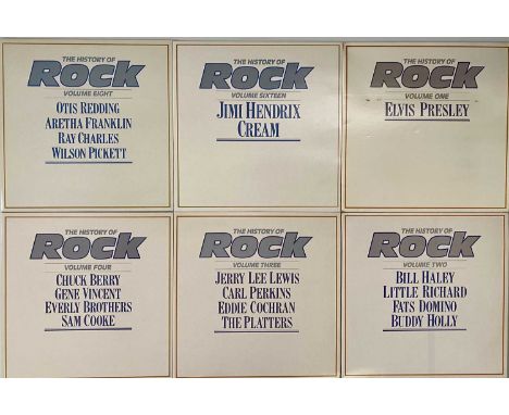 HISTORY OF ROCK - 7" COLLECTION. THE HISTORY OF ROCK - COMPLETE LP SERIES. An extensive, genre-spanning collection of all 40 