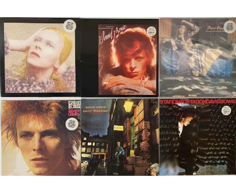 DAVID BOWIE - 1990 RE-ISSUES - LP COLLECTION. Beautiful collection of 10 x LPs, all with gatefold sleeves, and mostly release