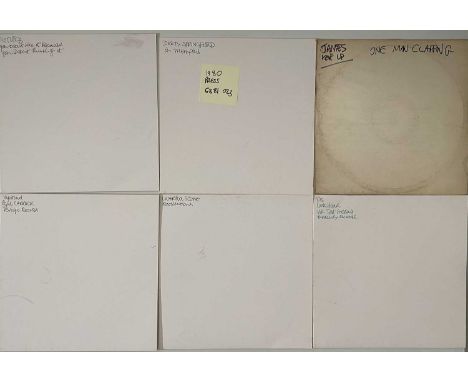 ROCK &amp; POP - WHITE LABEL PROMOS LPs. A fantastic pack of 8 LPs, all white label promos. Artists/ titles include James - O